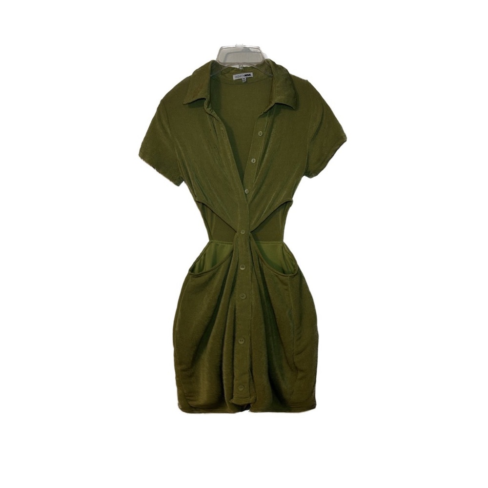 Collared Button Down Dress